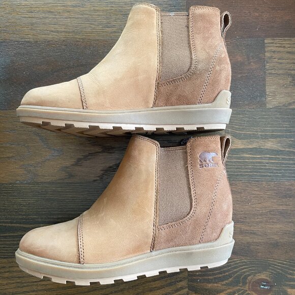 SOREL Evie II Wedge Chelsea Boot NEW - Picture 5 of 10